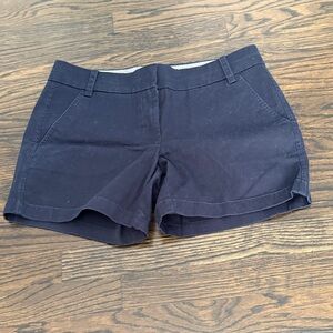J. Crew Navy Blue Women's Chino Shorts